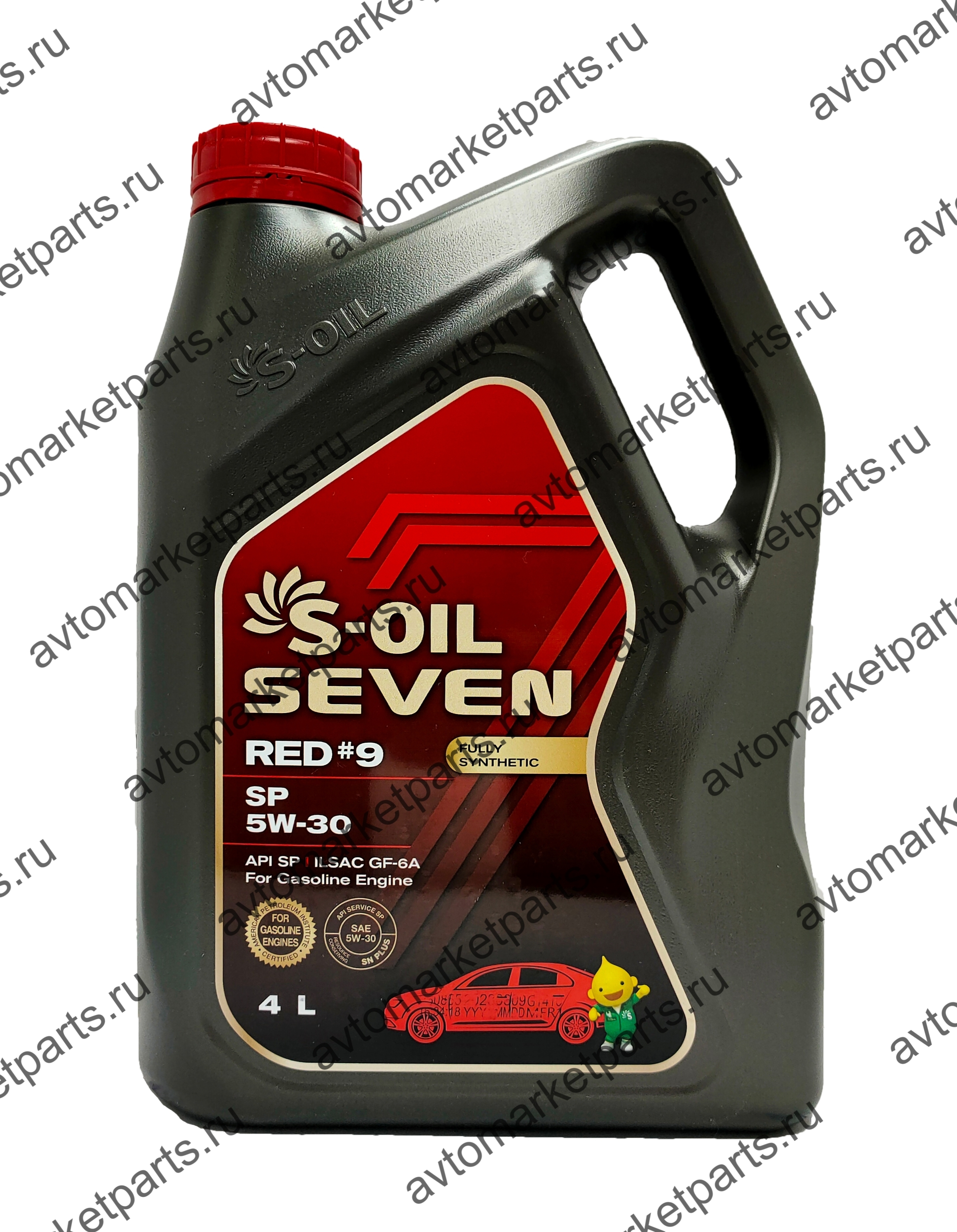 МАСЛО МОТОРНОЕ 5W30 S-OIL 7 RED #9 SP (4л)