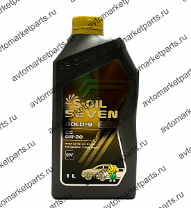 МАСЛО МОТОРНОЕ 0W30 S-OIL 7 GOLD #9 C2 (1л)